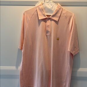 Brooks Brothers Pink Polo Shirt Classic Casual Fit